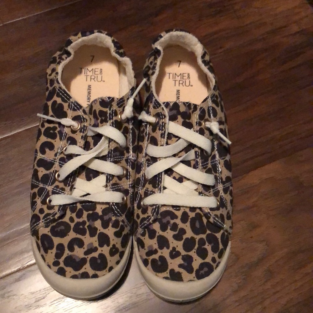 Leopard Print Sneakers